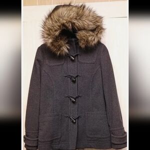 Aeropostale womens wool blend pea coat